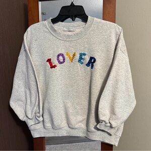 Free People Ragabond Studio Crewneck Size Medium